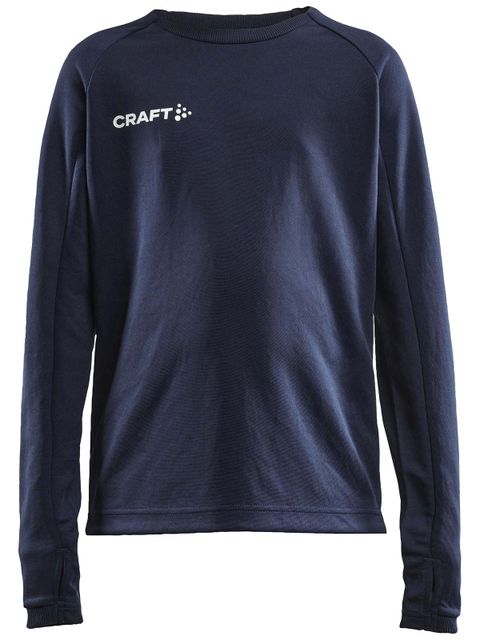 Craft Evolve Crew Neck Navy