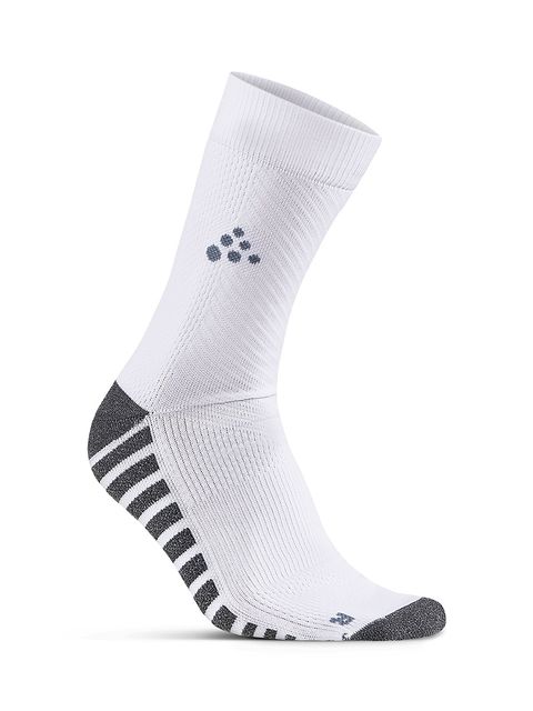 Craft Progress Anti Slip Mid Sock White