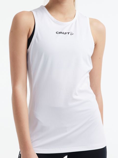 Craft RUSH Slim Singlet White