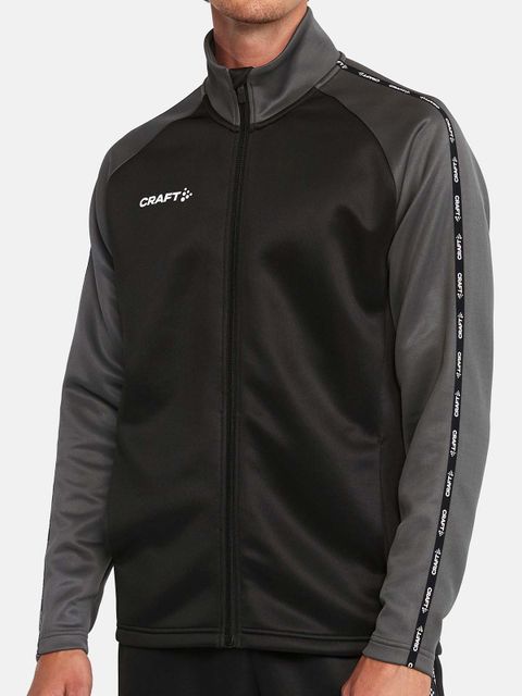 Craft Training Jacket SQUAD 2.0 FZ Black-Granite