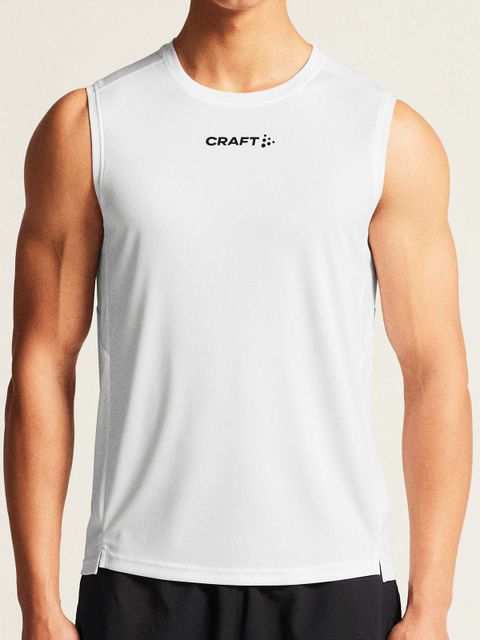 Craft RUSH 2.0 Singlet White