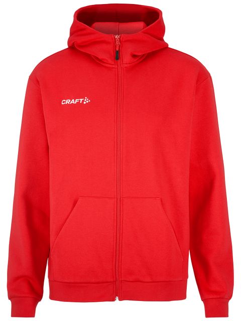 Craft Hoodie COMMUNITY 2.0 Logo - Fullzip Bright Red