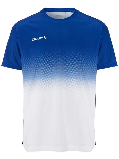 Craft T-shirt EVOLVE 2.0 Structured Graphic Club Cobolt-White