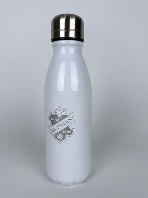 IBK Dalen Vattenflaska - Aluminium 0,55L - Vit