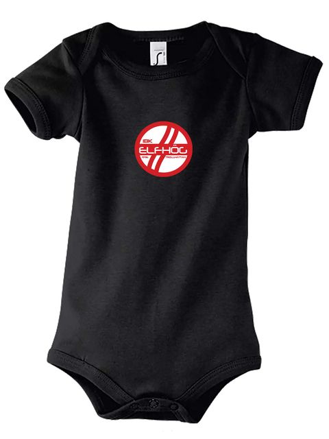 Baby Bodysuit, Black (IBK Elfhög)