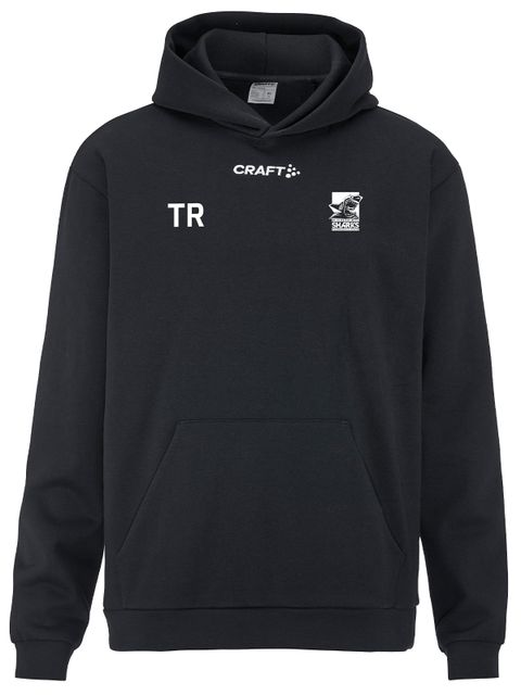 Craft Hoodtröja COMMUNITY 2.0, Black (Esbjerg Sharks)