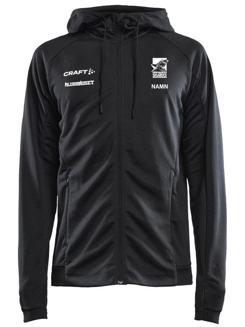 Craft Hoodtröja Evolve FZ (Esbjerg Sharks)