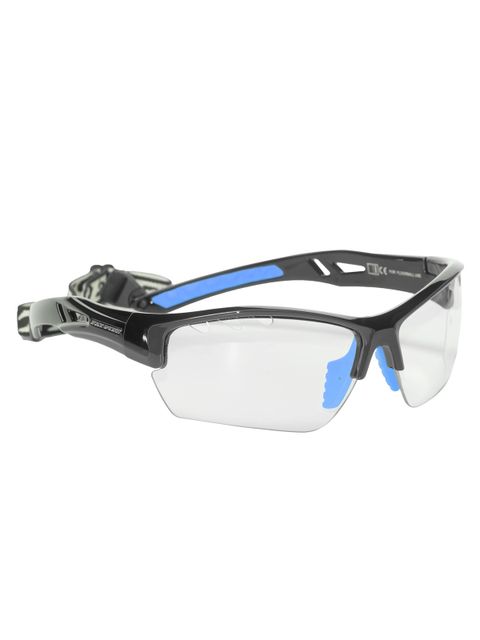 Fat Pipe Innebandyglasögon Protective Eyewear Black-Baby Blue