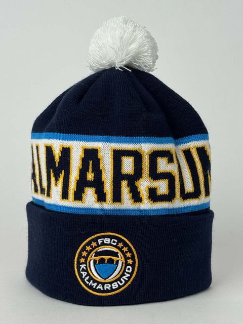FBC Kalmarsund - Stitched beanie Marinblå