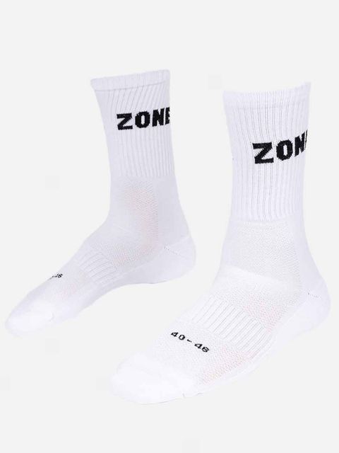 Zone Strumpa CLUB Low, White (Floda IBK)