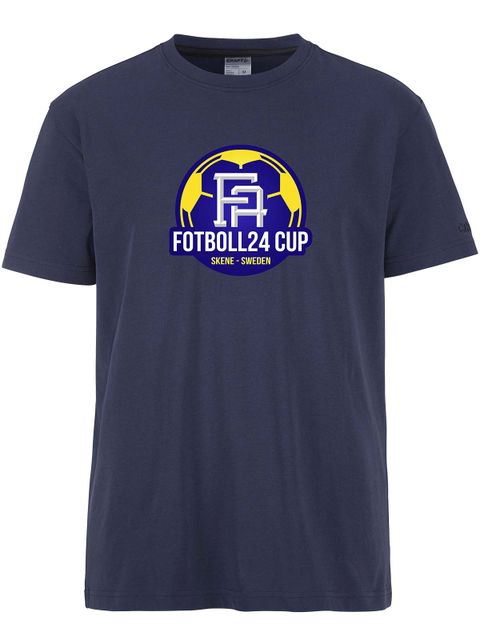 Craft T-shirt COMMUNITY 2.0, Navy (Fotboll24 Cup)