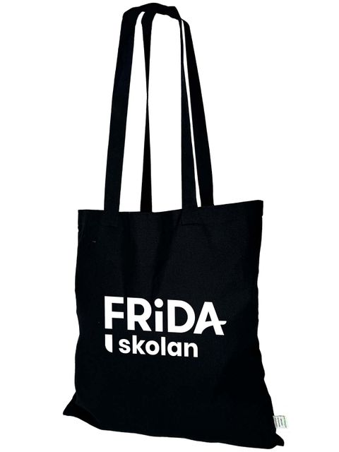 Tygkasse Light, Svart (Fridaskolan)