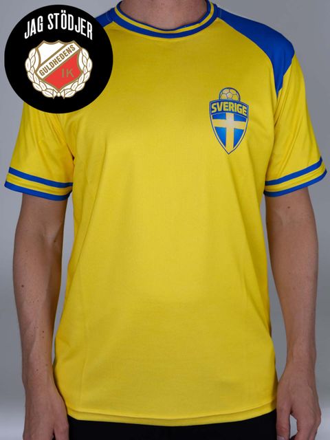 Sverige Replicatröja (Guldhedens IK)