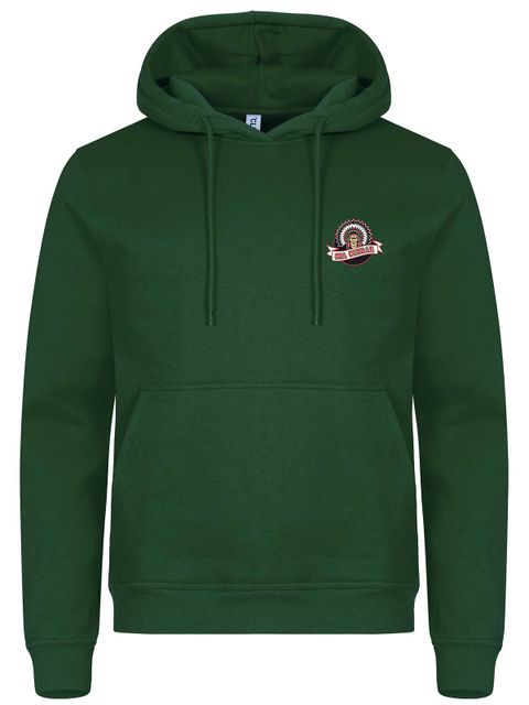 Hoodtröja - Liten hövding, Grön (Goa Gubbar Supportershop)
