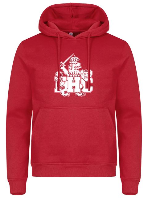 Hoodie - White lion, Red (Goa Gubbar Supportershop)