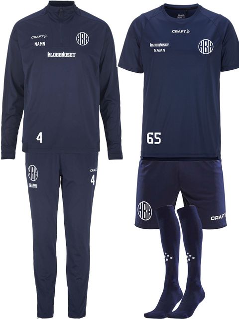 CRAFT PLAYER KIT (EVOLVE 2.0 HZ + Squad Shorts) (HBH)
