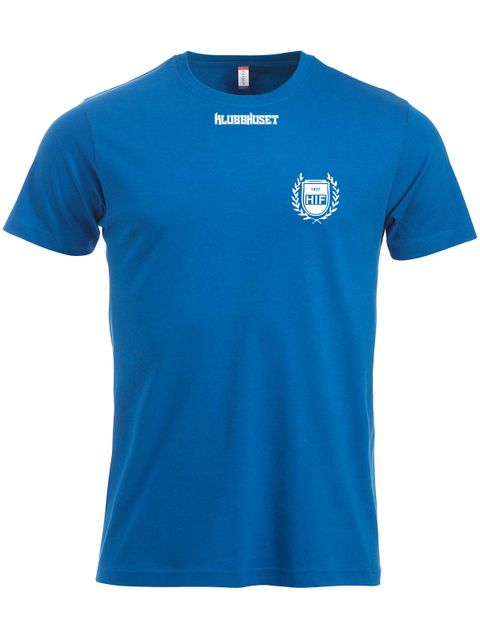 T-Shirt - Supporter, Royalblå (Hamburgsunds IF)