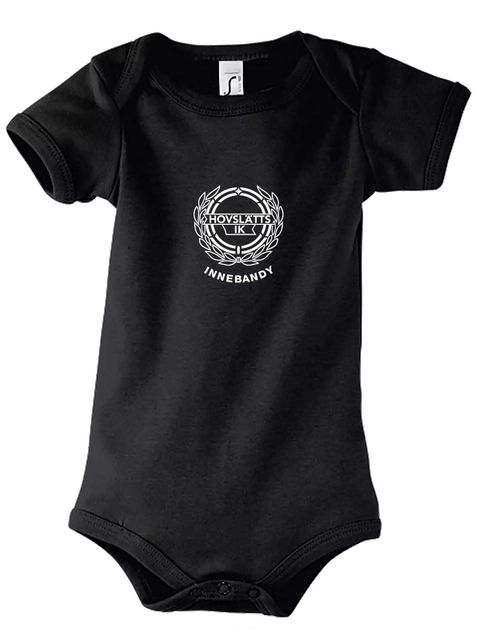 Baby Bodysuit, Black (Hovslätts IK)
