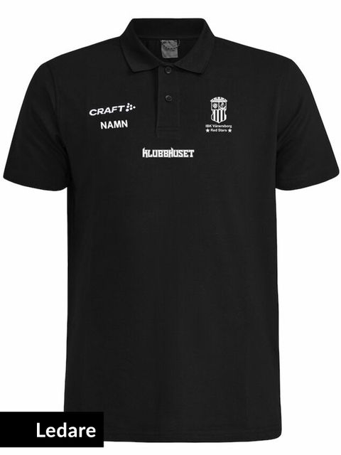 Craft Polo COMMUNITY 2.0, Black (IBK Vänersborg)