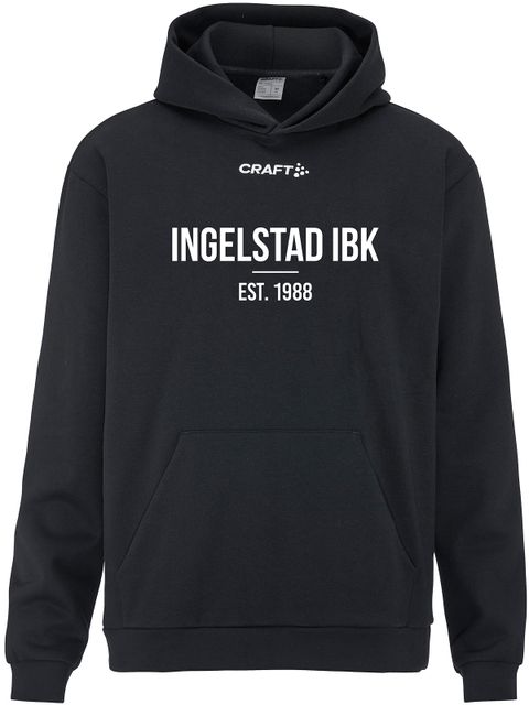 Craft Hoodie COMMUNITY 2.0, Black - Supporter (Ingelstad IBK)