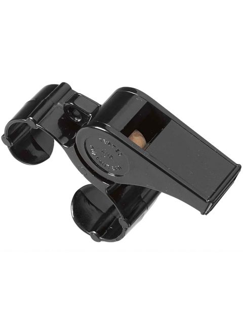 ACME Visselpipa Liten med fingergrepp Black