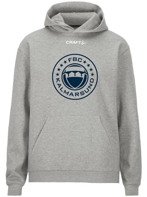 Craft Hoodie COMMUNITY 2.0, Grey - big logo (FBC Kalmarsund)