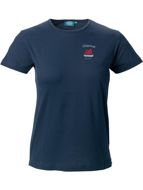 Kämpersvik T-shirt Dam, Marinblå (modell 1)