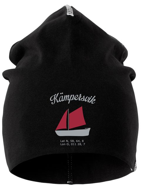 Kämpersvik Beanie, Black (modell 1) Kämpersvik Beanie, Black (modell 1)
