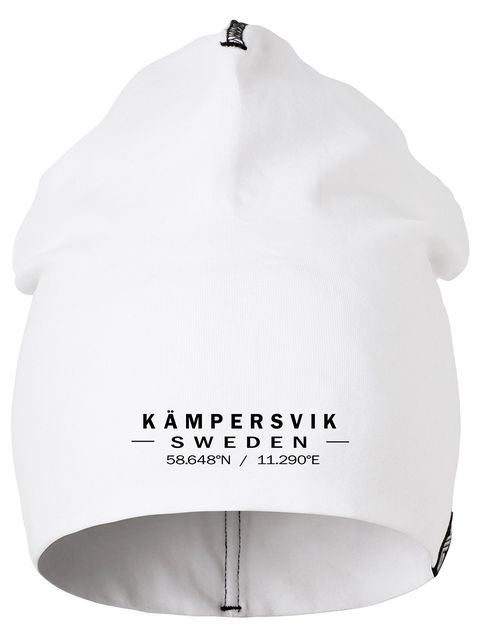 Kämpersvik Beanie, Vit (modell 2)