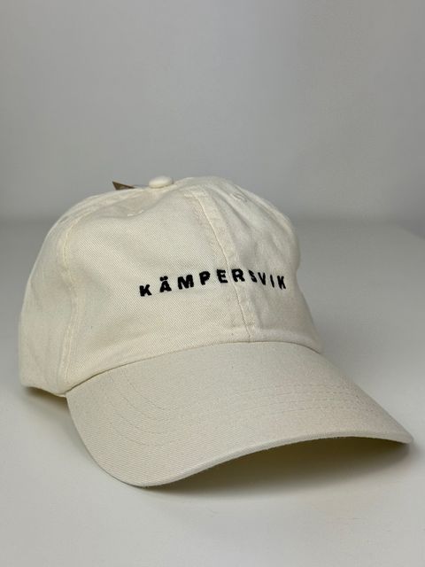 Kämpersvik Cap, w. stitched logo Kämpersvik Cap, w. stitched logo Beige