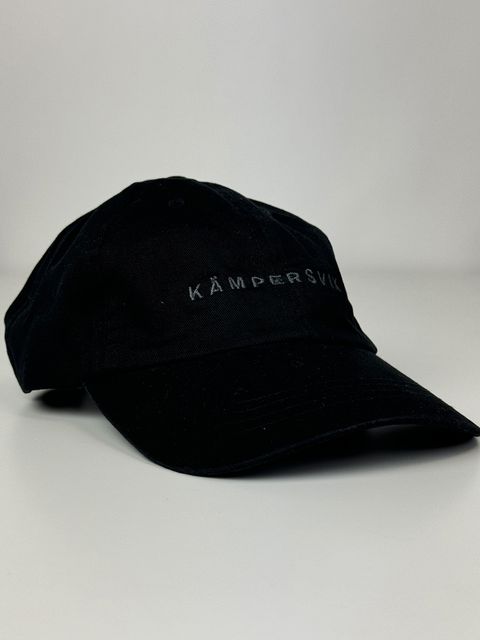 Kämpersvik Cap, w. stitched logo Kämpersvik Cap, w. stitched logo Black