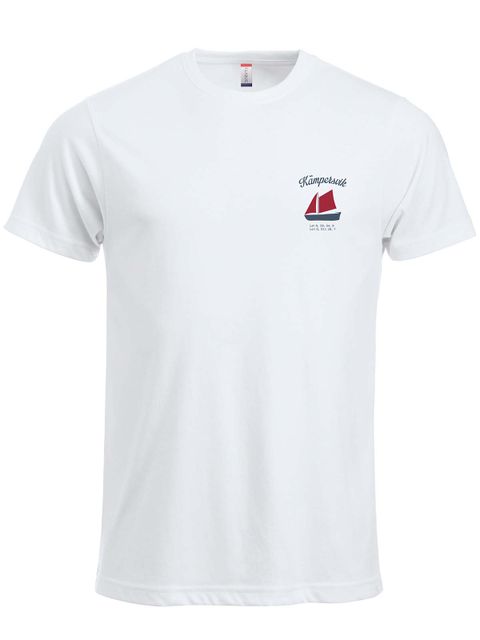 T-shirt - Dinghy, White (Kämpersvik)