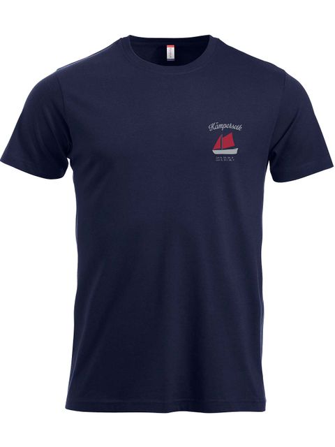 T-shirt - Dinghy, Navy (Kämpersvik)
