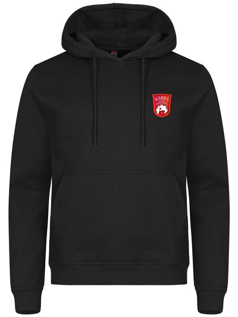 Hoodie - Supporter, Black (Kärra IBK)