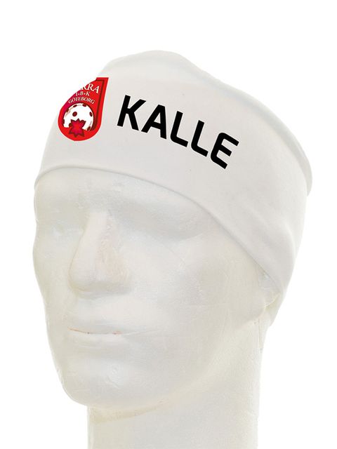 Headband Vit, inkl. Printed name (Kärra IBK) Headband Vit, inkl. Printed name (Kärra IBK)