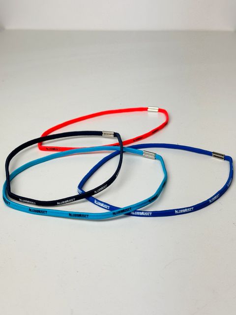 KH Hårband (4-pack) Blue-Red