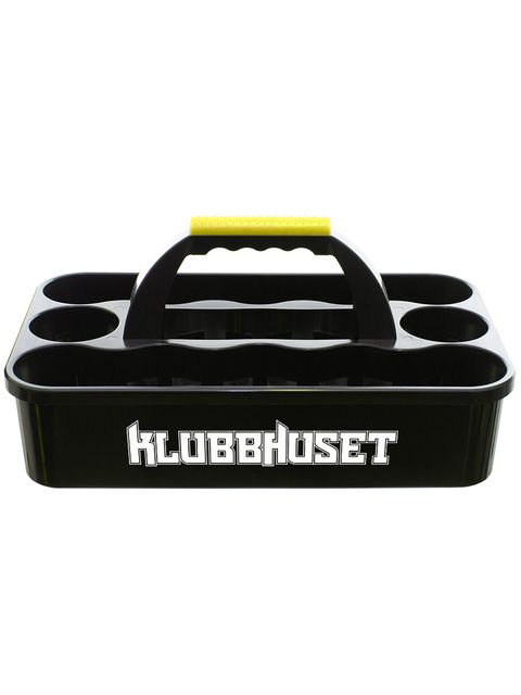 KH Flaskställ Plast (12 flaskor) Black-Yellow