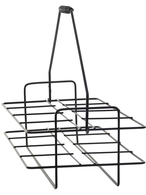 KH Metal Bottle Holder (8 bottles) - Black