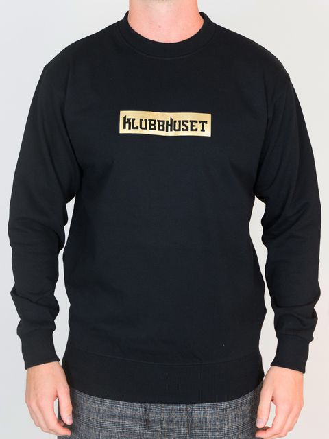 KH Sweatshirt GOLD LOGO Black-Gold