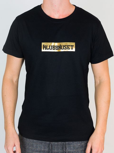 KH T-shirt GOLD LOGO KH T-shirt GOLD LOGO Black-Gold