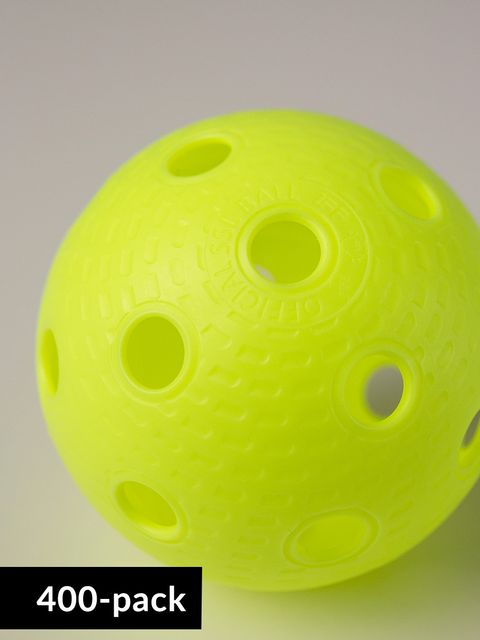 KH Innebandyboll (400-pack) Neon Yellow