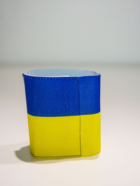 KH Captains Armband UKRAINE KH Captains Armband UKRAINE Blue-Yellow