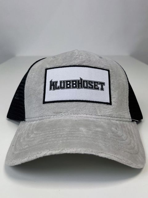 KH Cap Velvet Light Grey-Black
