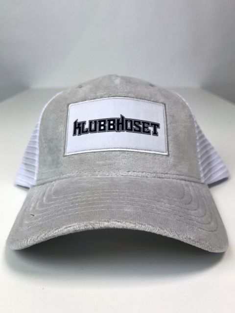 KH Cap Velvet Light Grey-White