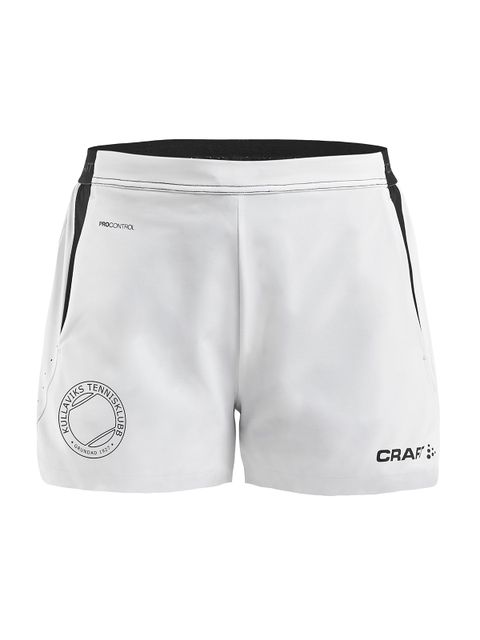 Craft Shorts Pro Control - Women, White (Kullaviks Tennisklubb)