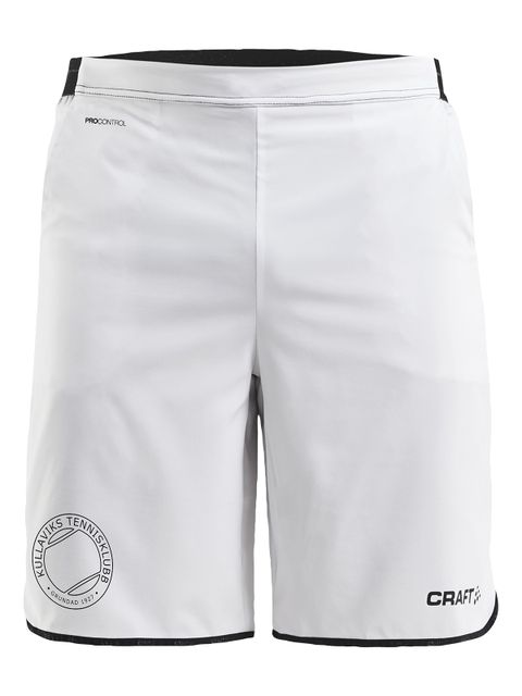 Craft Shorts Pro Control, White (Kullaviks Tennisklubb)