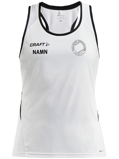 Craft Singlet Pro Control W, White (Kullaviks Tennisklubb)