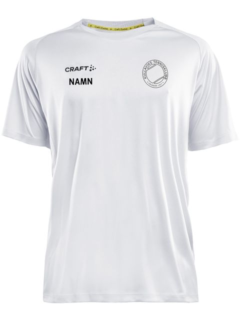 Craft T-shirt Evolve, White (Kullaviks Tennisklubb)