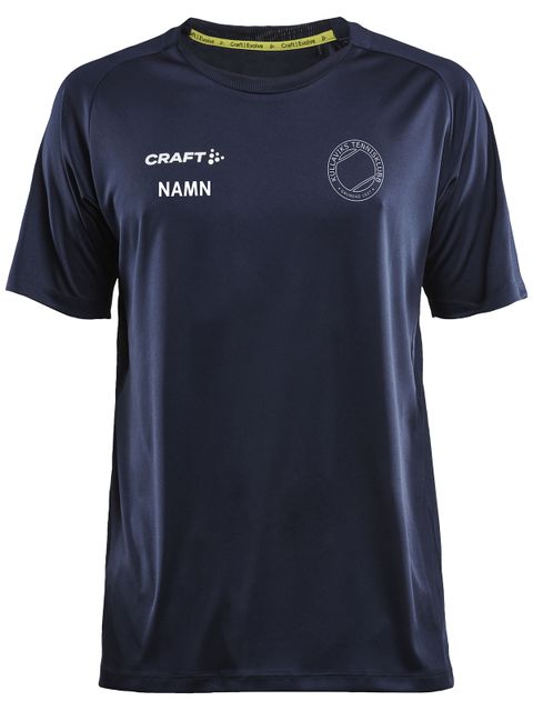 Craft T-shirt Evolve, Navy (Kullaviks Tennisklubb)