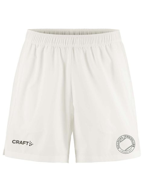 Craft Shorts ABILITY - med fickor, White (Kullaviks Tennisklubb)